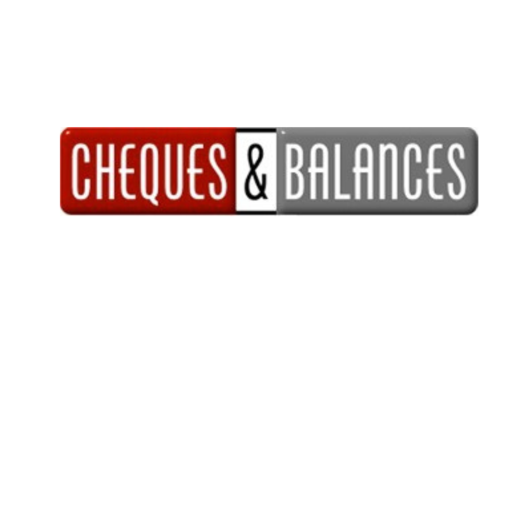 Cheques & Balances logo, private office tenant in Penguins Coworking, a coworking space in Singapore CBD